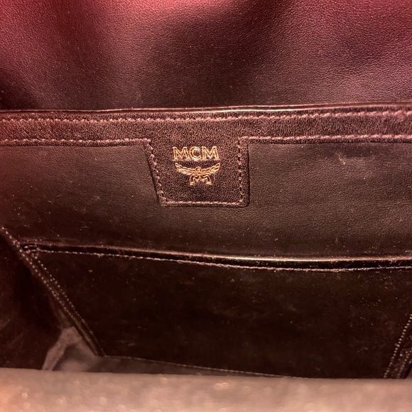 MCM Leather Backpack in Original Color ( Brown) - Picture 4 of 4